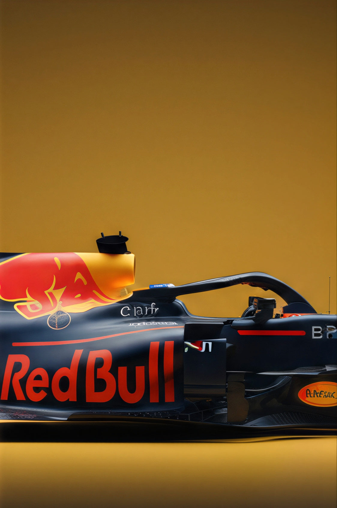 F1 Redbull Split Poster