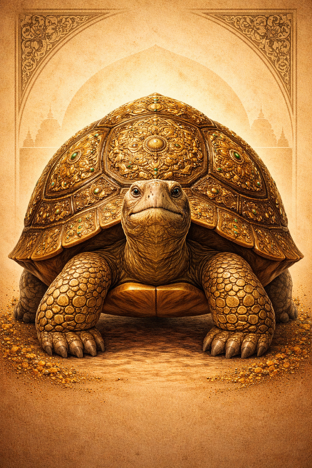 Good Luck Royal Animal Wall Poster Set (Pack of 3)