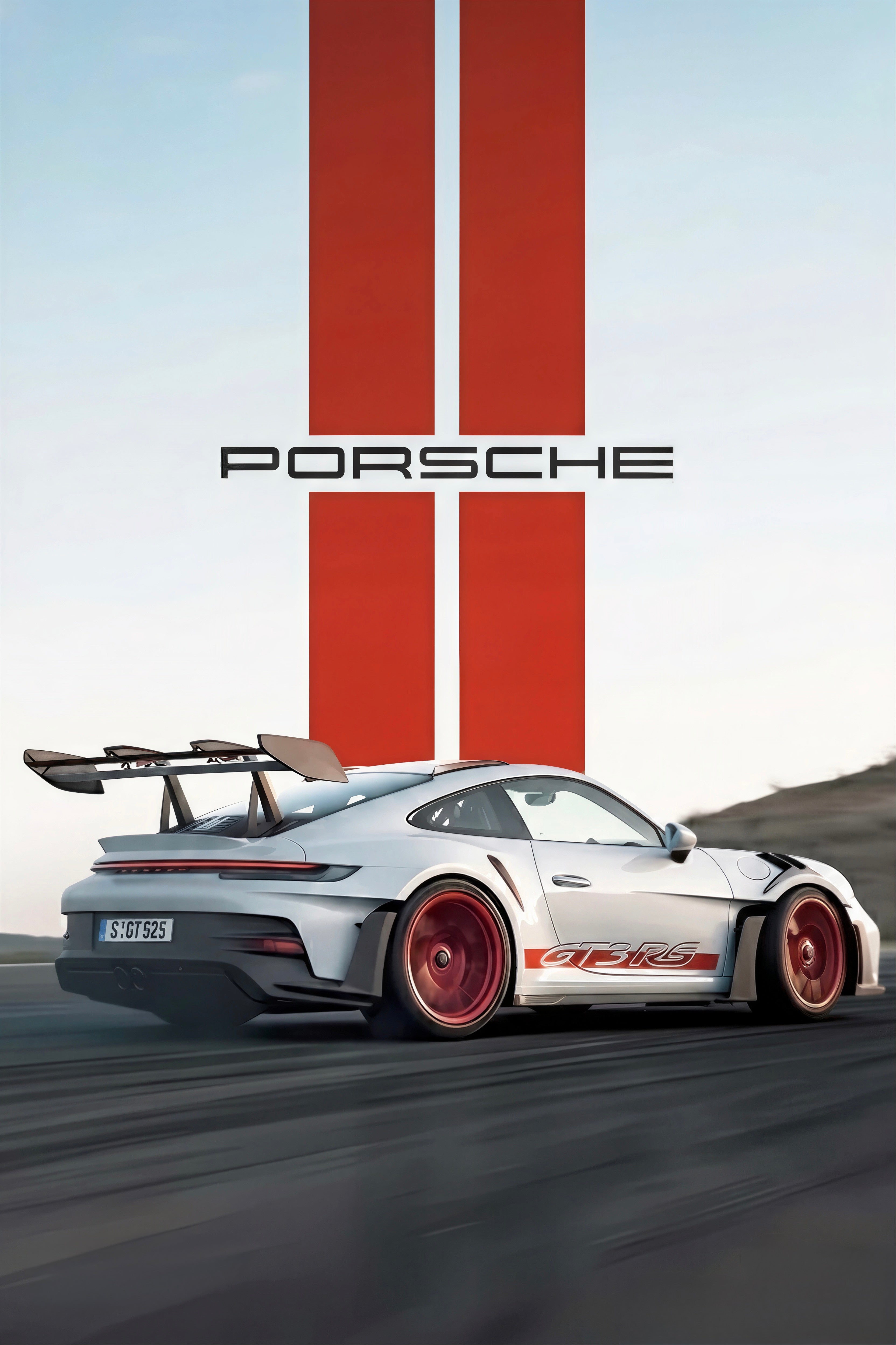 Porsche GT3RS Poster