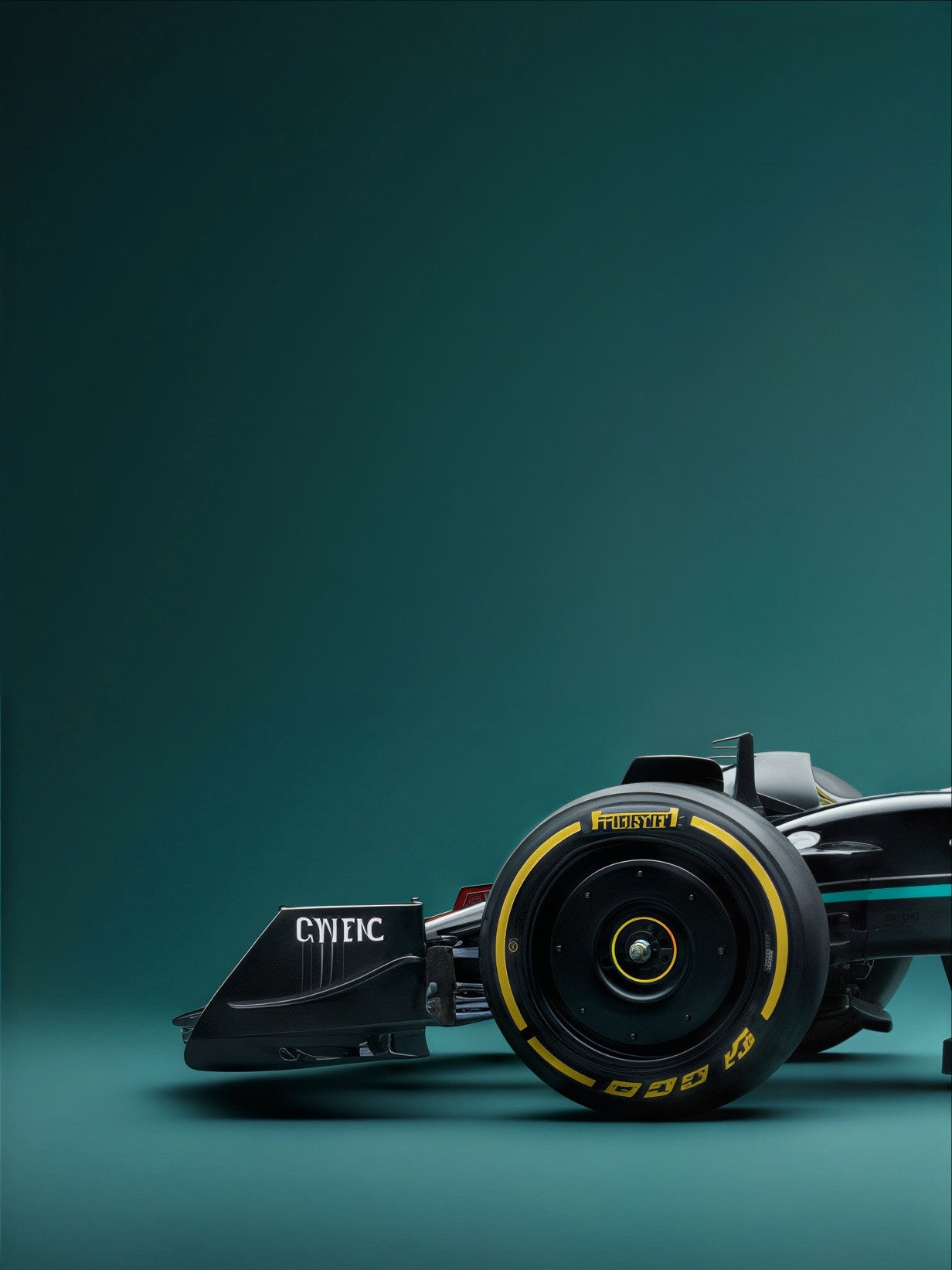 F1 Mercedes Split Posters
