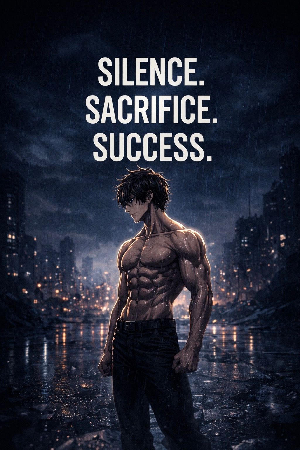 Anime Motivation Poster